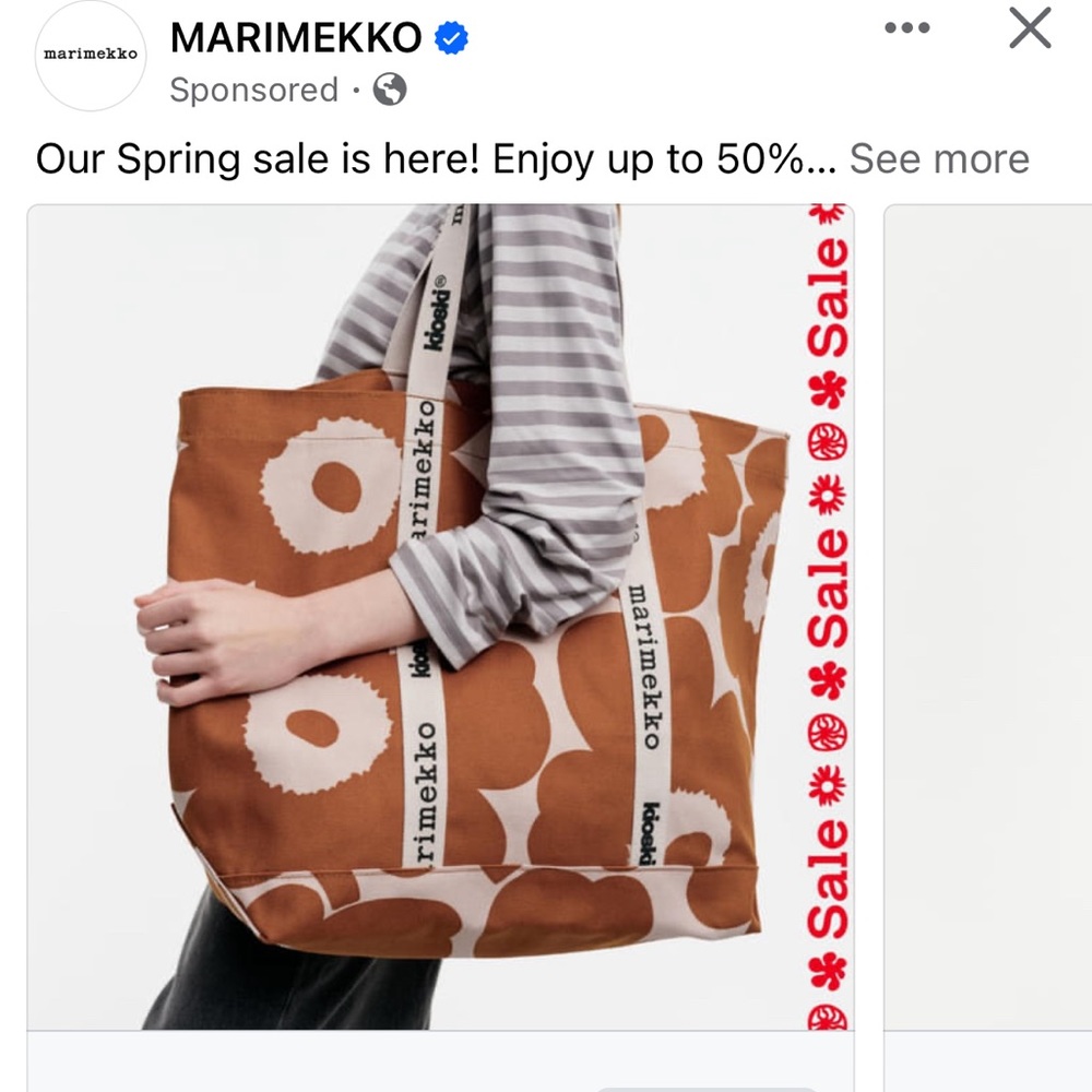ISO: Marimekko Anthropologie Tote Bag